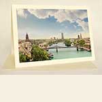 Blick vom Riesenrad &uuml;ber Frankfurt